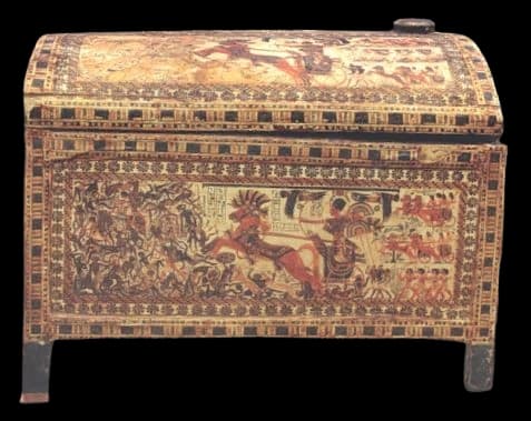 Coffret peint de Toutankhamon