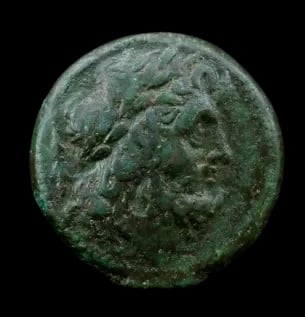 Pièce de bronze du Brutium, 211-208 BCE