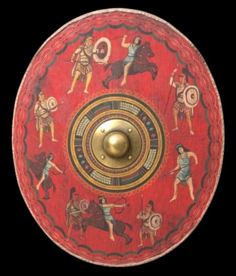 Clipeus romain de Dura-Europos